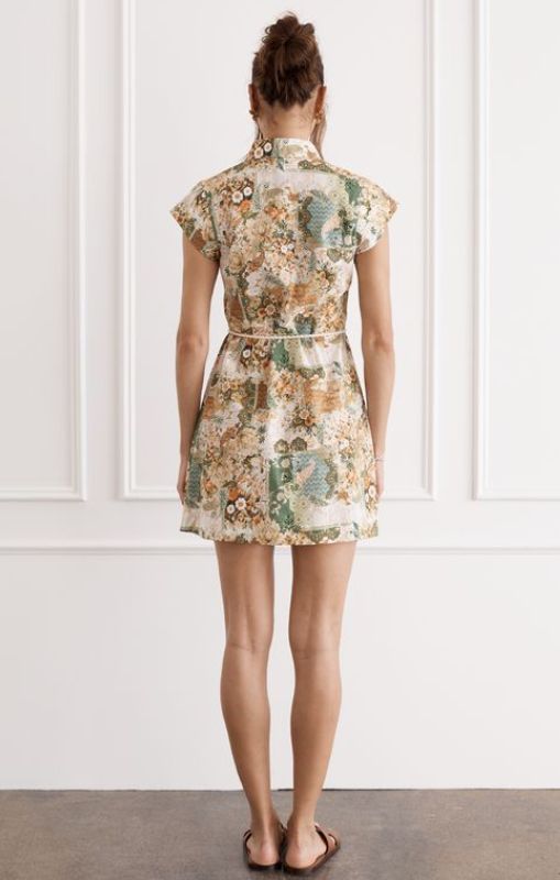 Heaven - Amber Mini Dress - Mosaic - HP25013MO