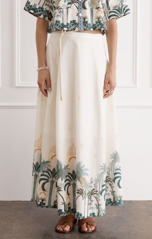 Heaven Gia maxi skirt oasis Hp25032OA princess Bazaar1