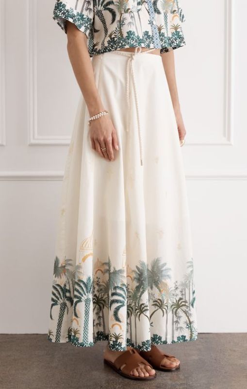 Heaven Gia maxi skirt oasis Hp25032OA princess Bazaar1