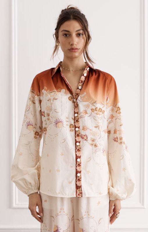 Heaven Lucile Blouse Lotus HP25023LO Princess Bazaar1