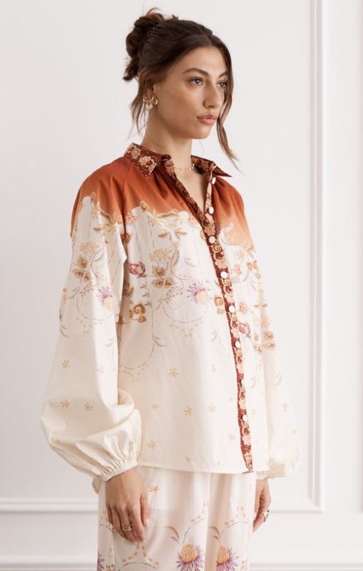 Heaven Lucile Blouse Lotus HP25023LO Princess Bazaar1