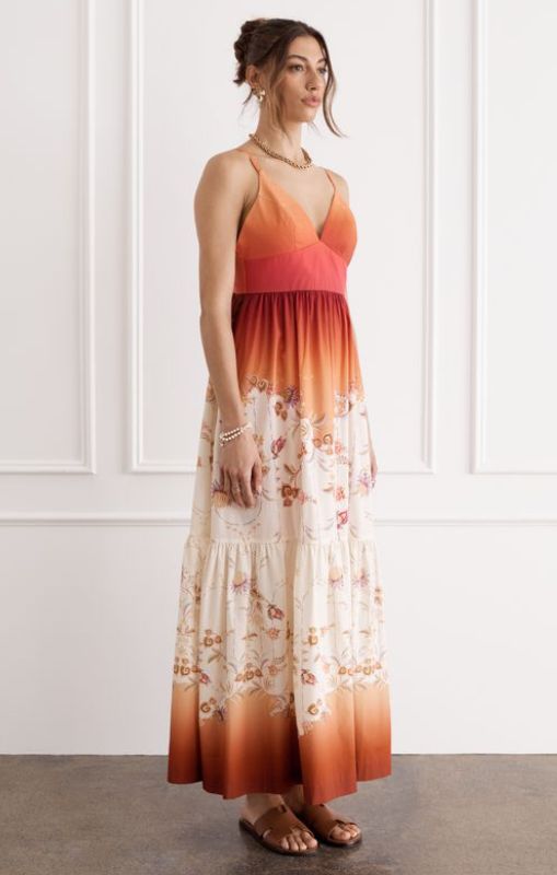 Heaven - Tiana Maxi Dress - Lotus - HP25018LO - last one
