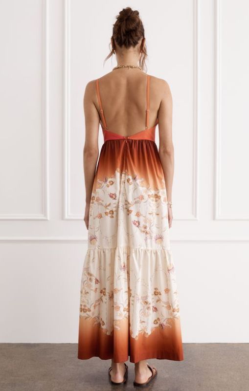Heaven - Tiana Maxi Dress - Lotus - HP25018LO - last one