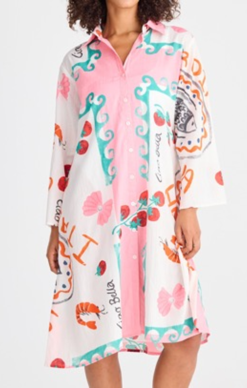 Holiday - Stella Shirt Dress - Italiano - HG25104