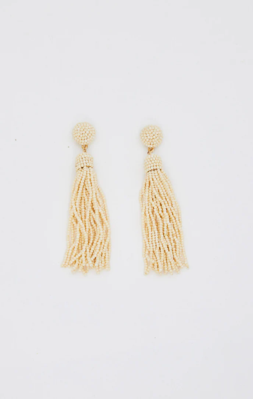 Holiday - Twilight Earrings - Beige - J-E2006