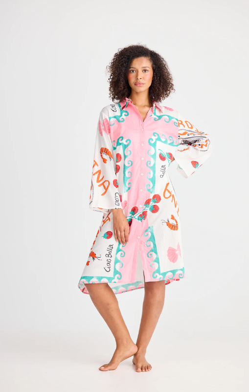 Holiday - Stella Shirt Dress - Italiano - HG25104