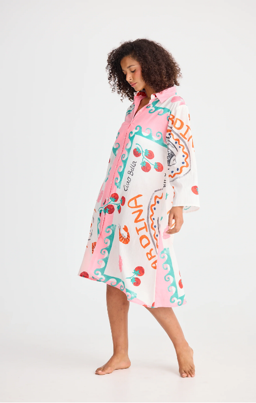 Holiday - Stella Shirt Dress - Italiano - HG25104