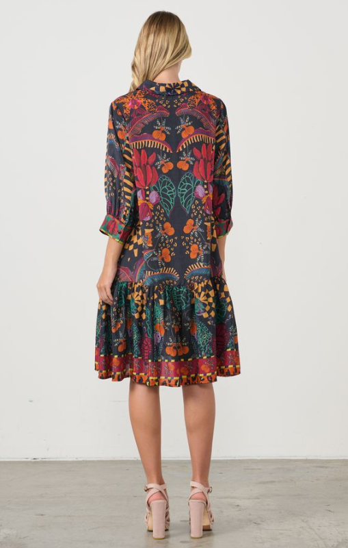 Holmes_Fallon-TropicalPrintDropWaistDress-Blackprincessbazaar1