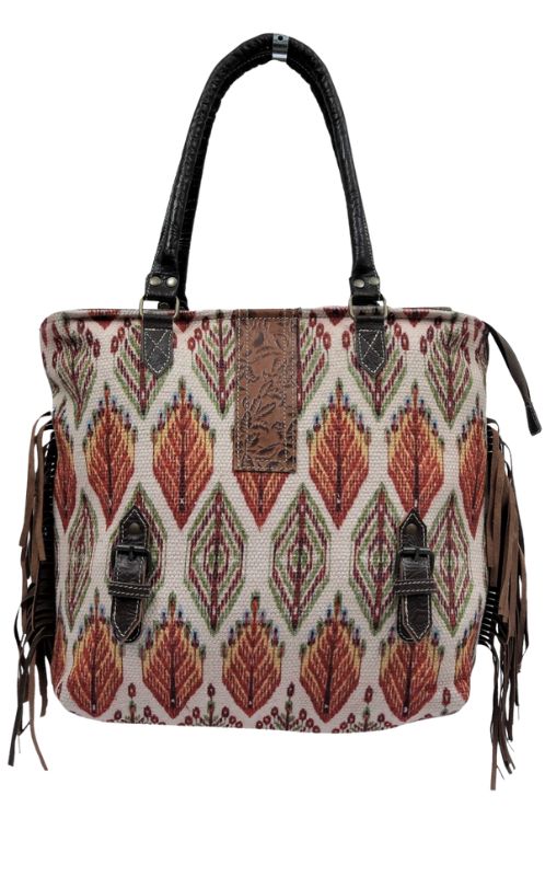 Hopofly canvas and leather gyro tote bag princess bazaar1