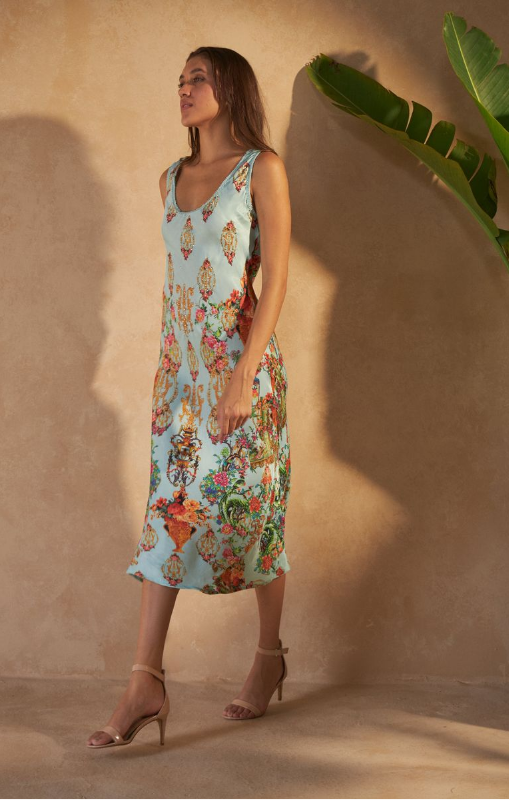 INOA - Tulip dress - Multi Zebra 