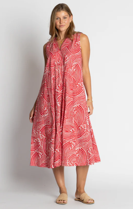 Ibisa-CasperMidiDress-Redprincessbazaar1