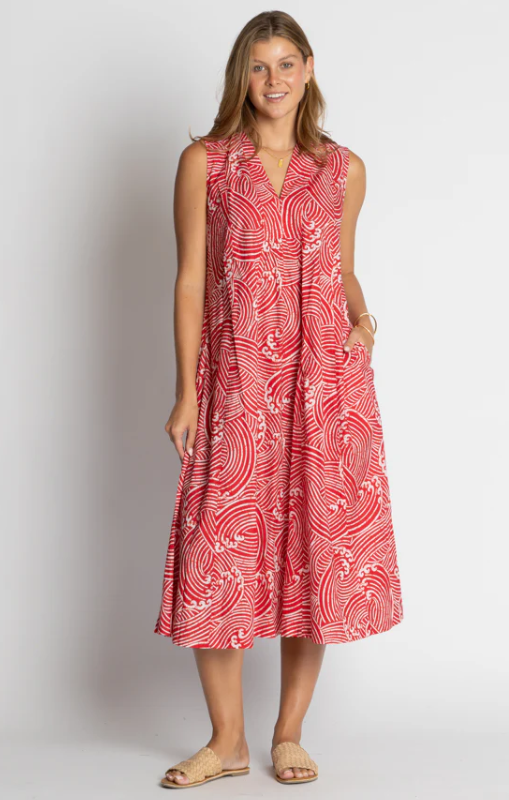 Ibisa-CasperMidiDress-Redprincessbazaar1