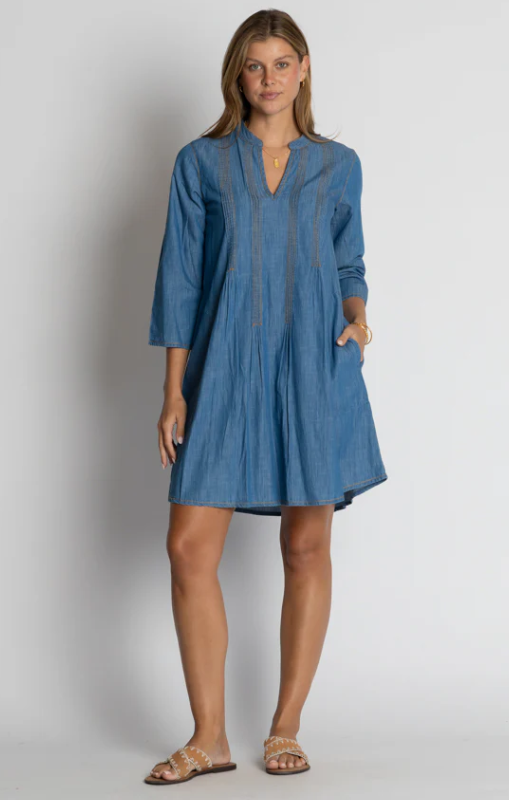 Ibisa-MemphisTuckDress-Lightprincessbazaar1