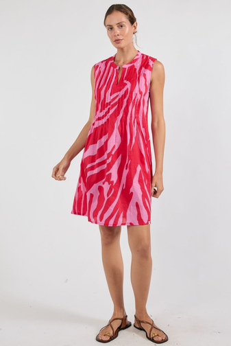 Ibisa - Zephyr Sleeveless Dress - Melon