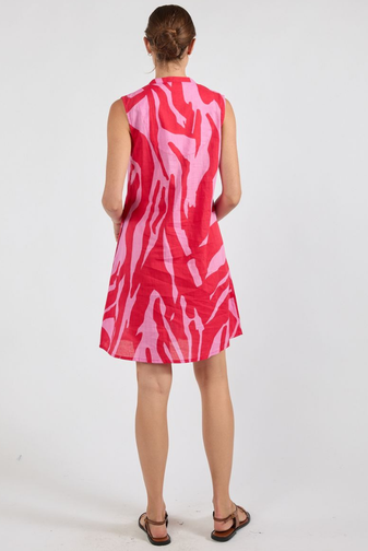 Ibisa - Zephyr Sleeveless Dress - Melon