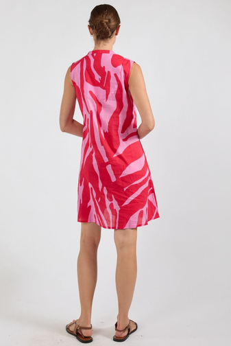 Ibisa - Zephyr Sleeveless Dress - Melon