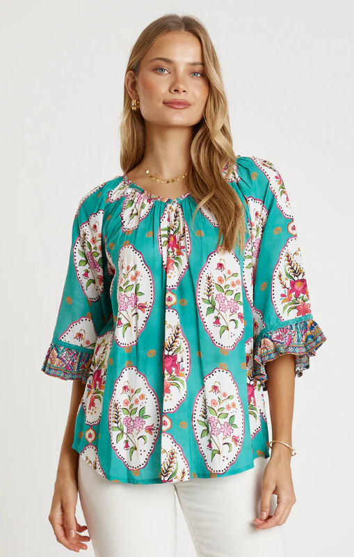 Lula Life - Imogen top - Mist