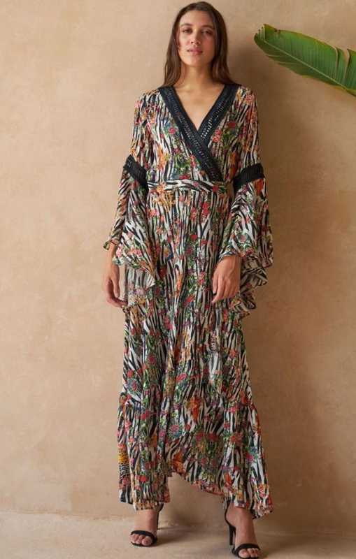 Inoa - Daisy Dress - Zebra Multi