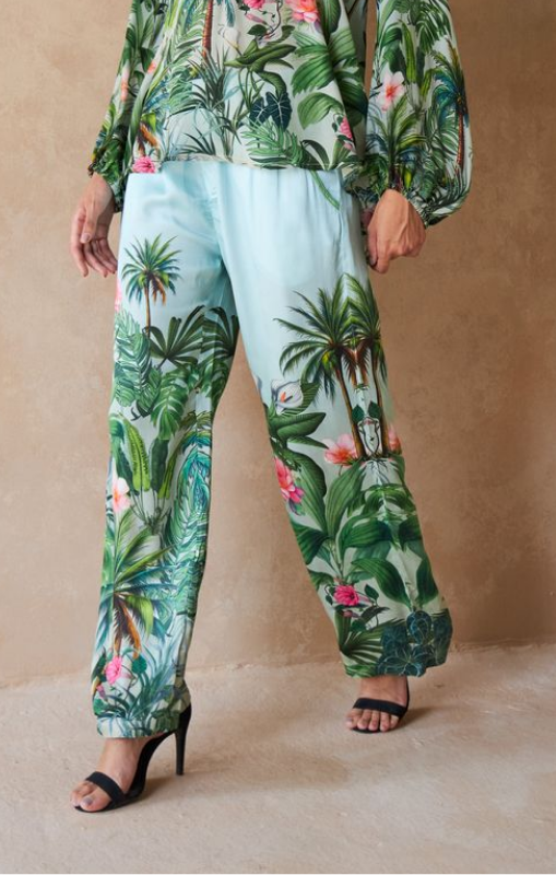 Inoa - Nicole Pant Palm Green