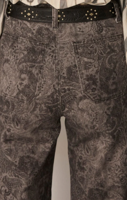 Iris pant cool grey eden paisley maison hotel princess bazaar