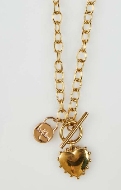 Holiday - Wild Love Necklace Gold - J-N1406