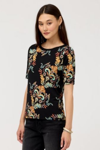 Janie fav short sleeve tee Solana scarf johnny was princess bazaar