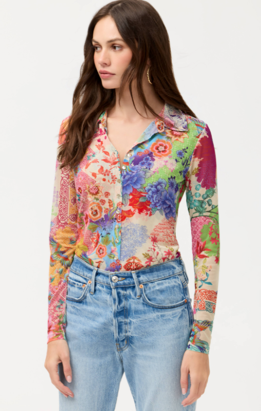 JohnnyWas-MESHBUTTONFRONTSHIRT-McdreamerPrintprincessbazaar