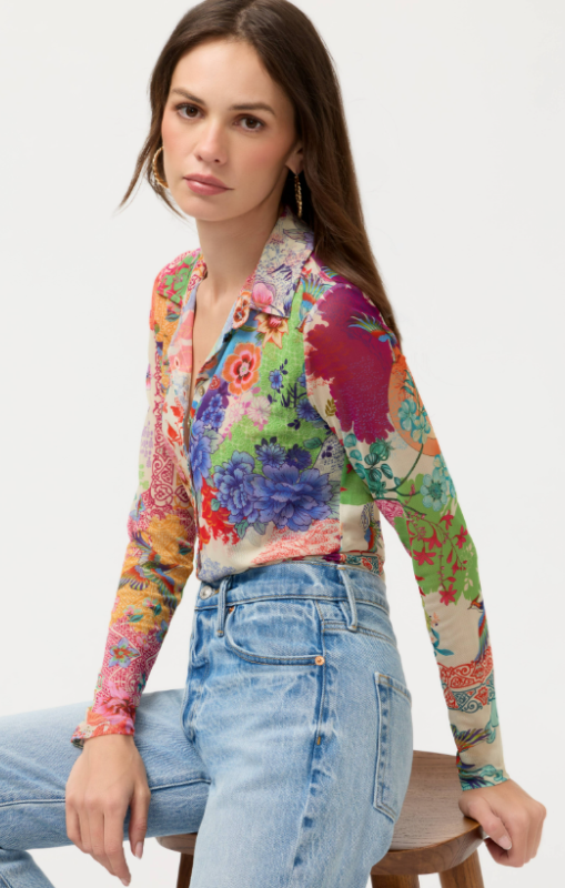 JohnnyWas-MESHBUTTONFRONTSHIRT-McdreamerPrintprincessbazaar