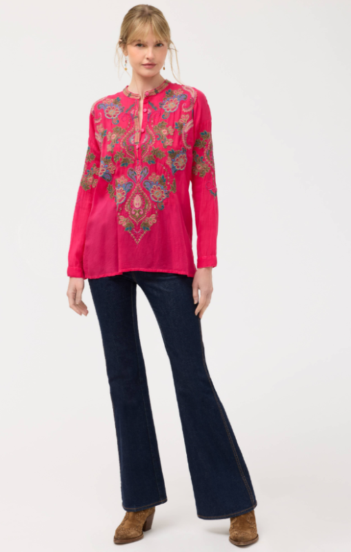 JohnnyWas-THEAUDREYMANDARINCOLLARBLOUSE-Fabianaprincessbazaar1