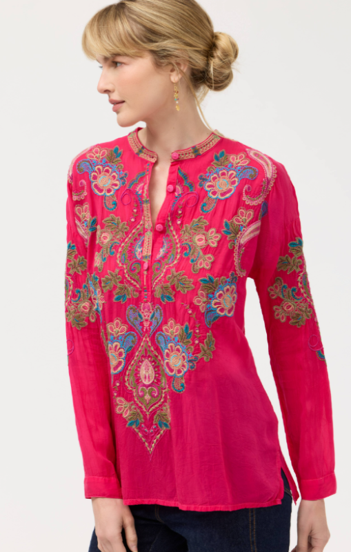 JohnnyWas-THEAUDREYMANDARINCOLLARBLOUSE-Fabianaprincessbazaar1