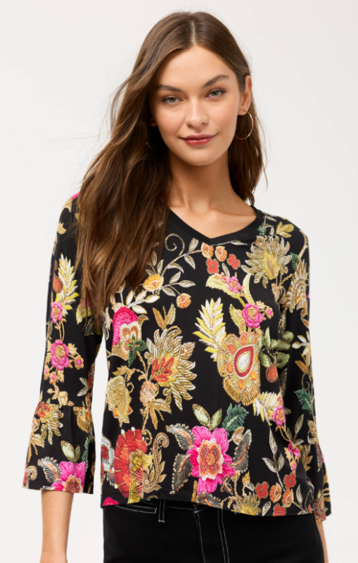 JohnnyWas-THEJANIEFAVOURITEV_NECKFLUTESLEEVETEE-Lowri-Blackprincessbazaar1