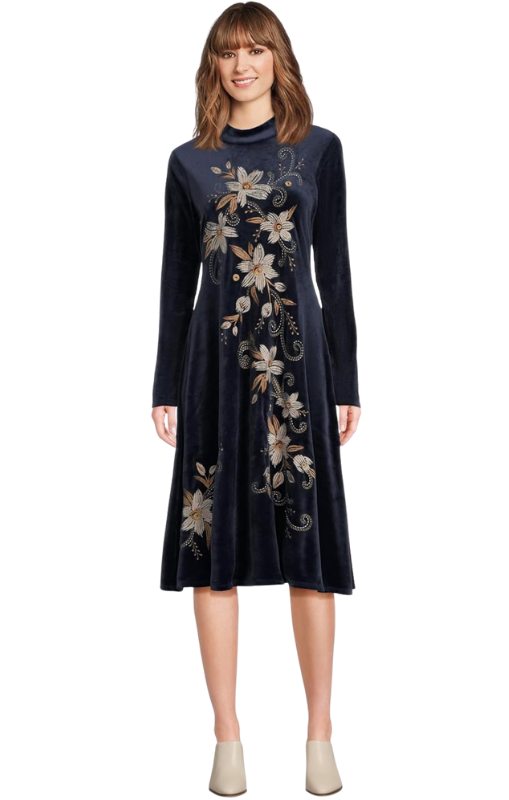 JohnnyWas-VelourMockNeckDress-Corintheprincessbazaar1