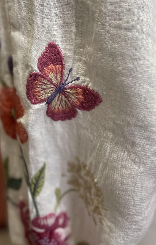 Johnny Was - Wide Leg Cargo Pant - Dacie - White