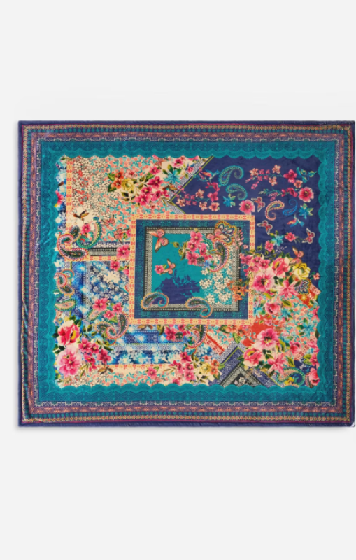 Johnny was - Laurel Canyon Cozy Reversible Blanket - Romana Scarfprincess bazaar2