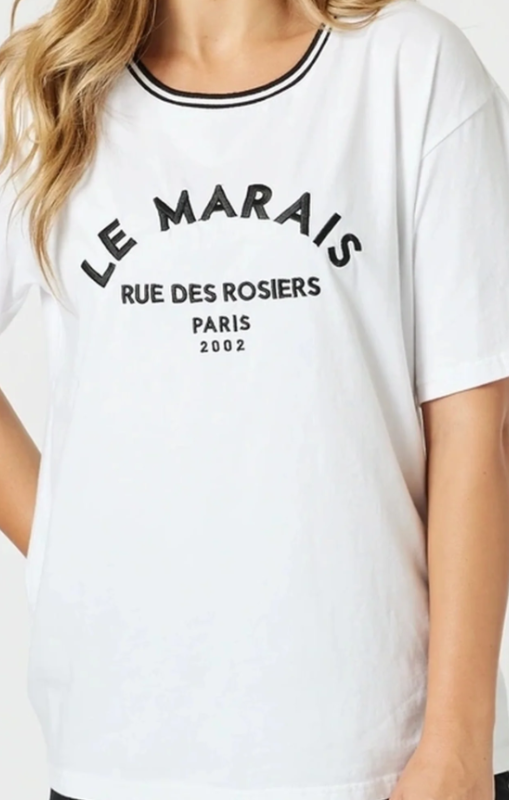 LeMaraisEmbroideredT-Shirt-White48224threadzprincessbazaar1