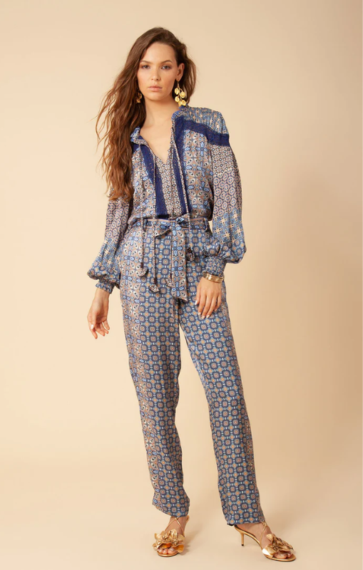 Hale Bob - Lillie Pant - Blue - 35MD5020