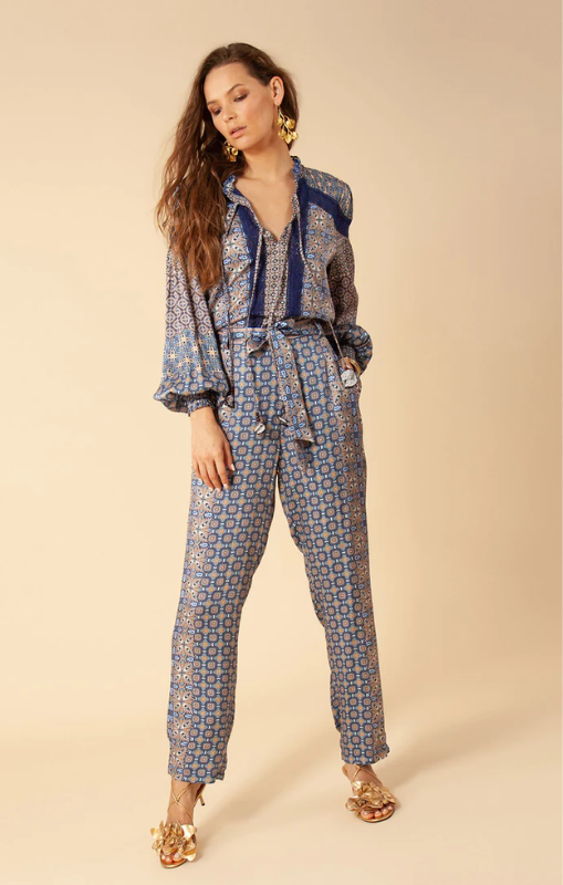 Hale Bob - Lillie Pant - Blue - 35MD5020