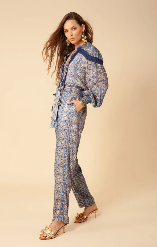 Hale Bob - Lillie Pant - Blue - 35MD5020