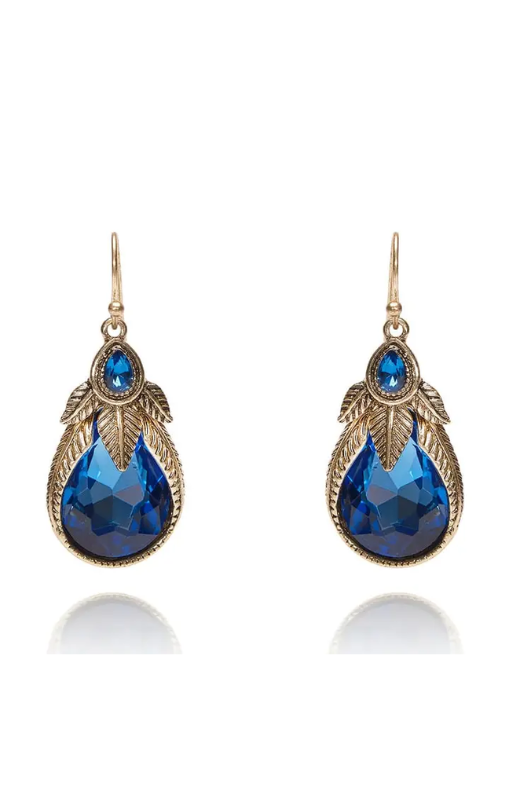 Lovett_Co-SapphireArtNouveauEarrings-PalmLeafEarrings-11820princessbazaar1