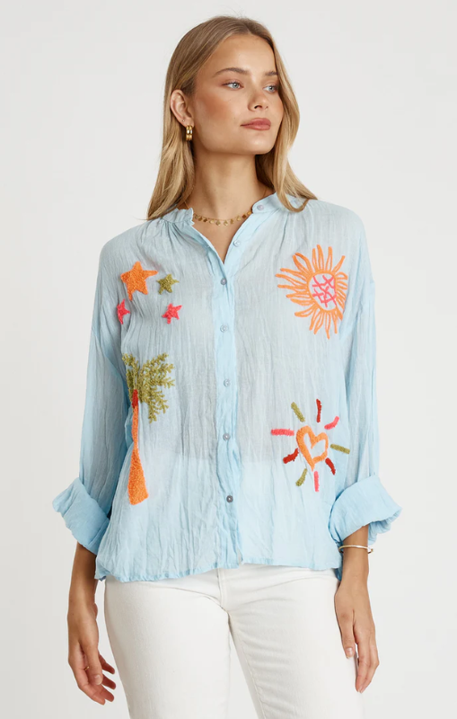 LulaLifeKeziahShirtBlueprincessbazaar1