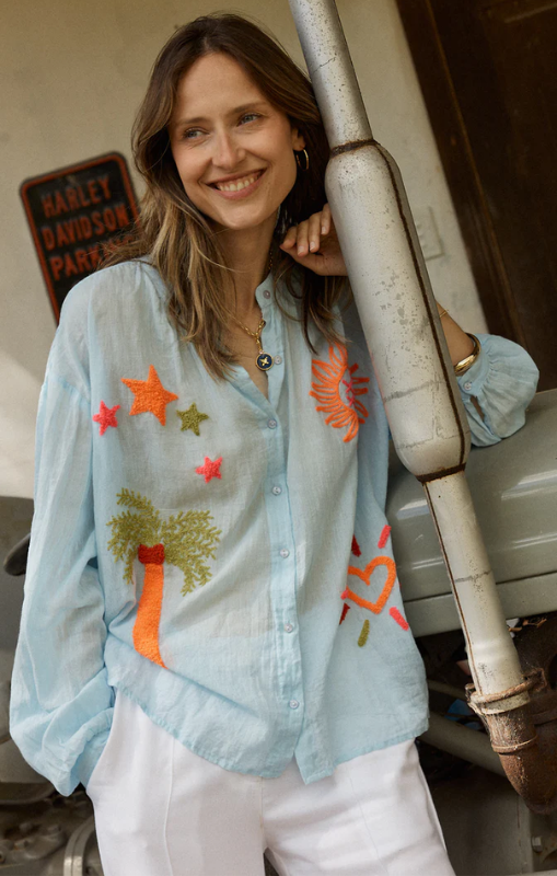 LulaLifeKeziahShirtBlueprincessbazaar1