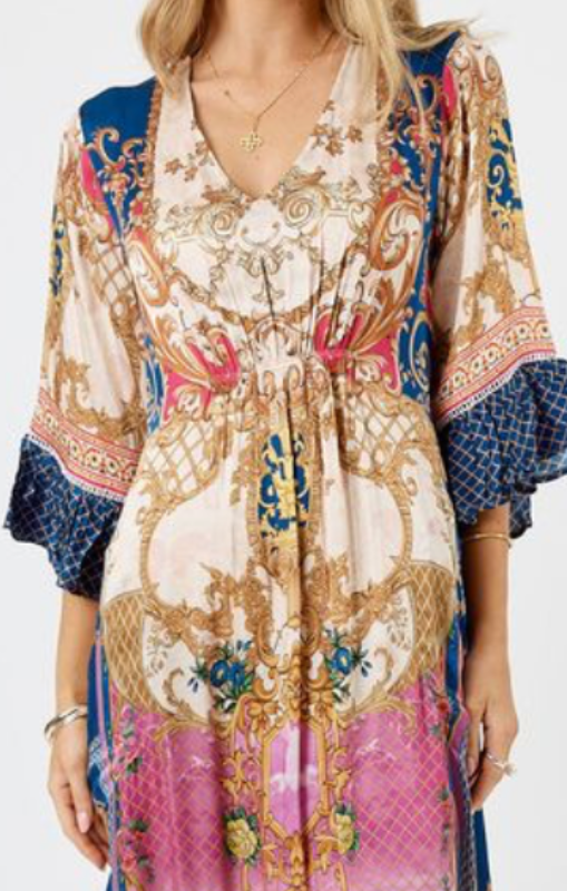 Lula Soul alberta midi print princess bazaar