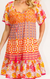 Lula Life - Lorne Shirred Dress - Melon