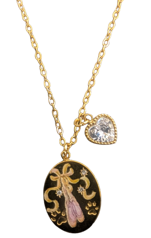 MIO69116Aballetslippernecklace1princessbazaar