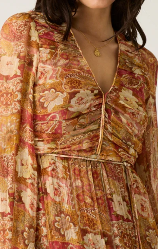 Mos - MORGAN PRINT MIDI DRESS - 54426 - last one