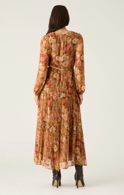 Mos - MORGAN PRINT MIDI DRESS - 54426 - last one