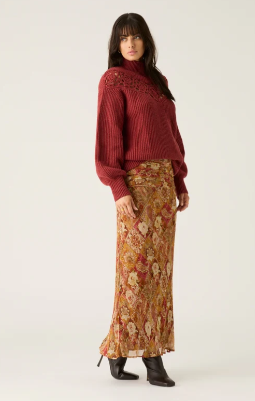 Mos - MORGAN PRINT SKIRT - 54425 - last one