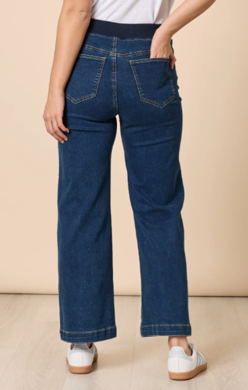 Maddy pull on wide leg jean 45296 threadz princess bazaar
