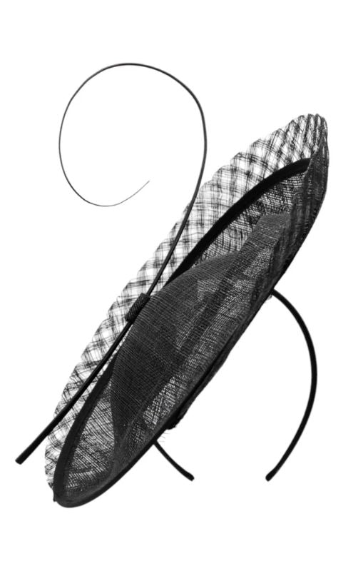 Maeve fascinator black morgan_taylor princessbazaar