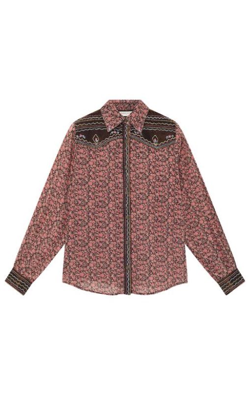 Maison Hotel - Keith Shirt - Pink Shadows - Lilac Wine